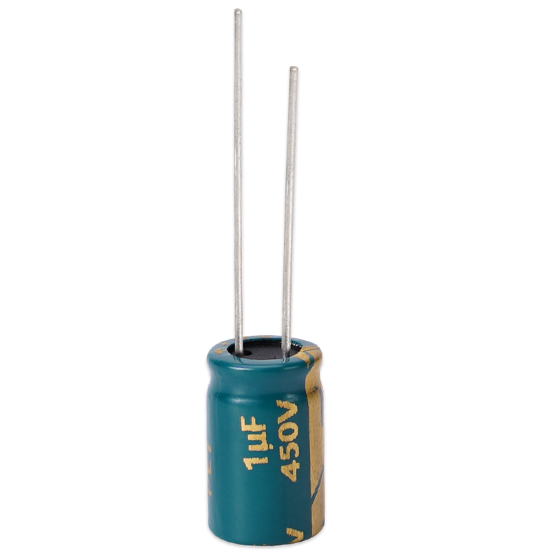 1UF 450V Radial Aluminum Electrolytic Capacitor