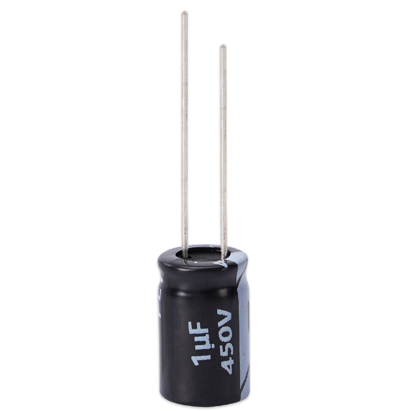 1UF 450V Radial Aluminum Electrolytic Capacitor