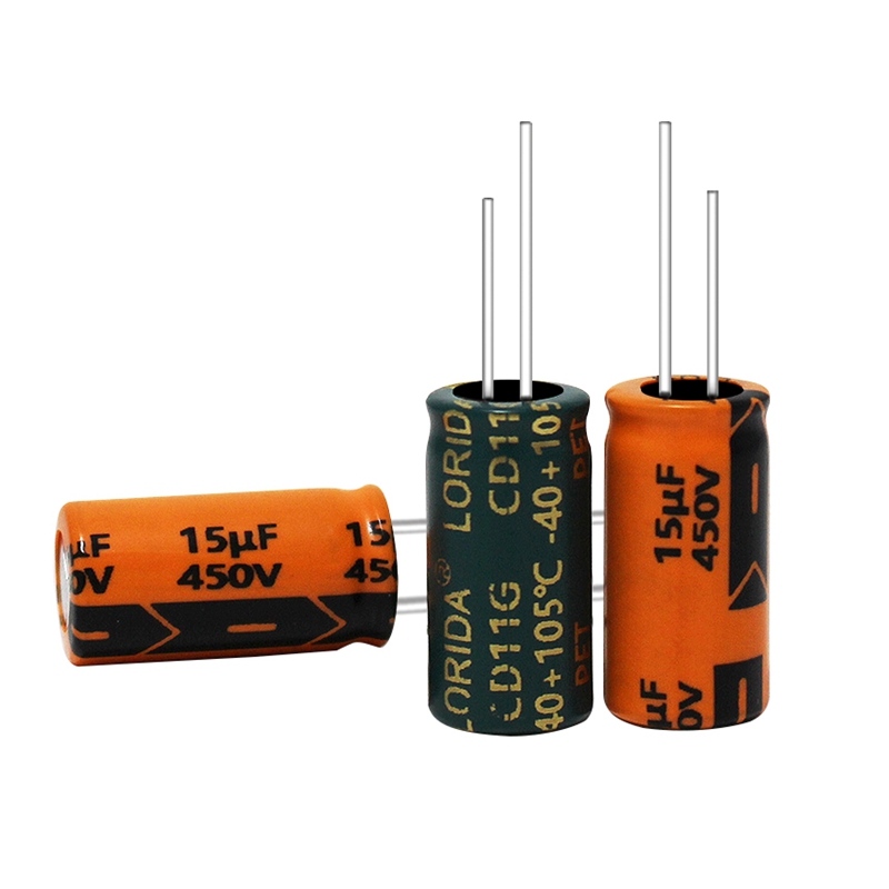 15UF 450V Radial Aluminum Electrolytic Capacitor