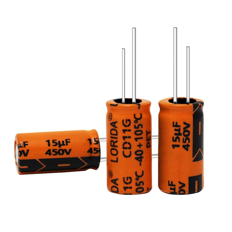 15UF 450V Radial Aluminum Electrolytic Capacitor