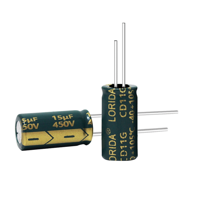 15UF 450V Radial Aluminum Electrolytic Capacitor