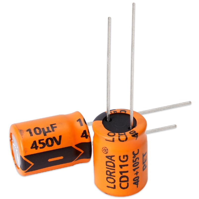 10UF 450V Radial Aluminum Electrolytic Capacitor