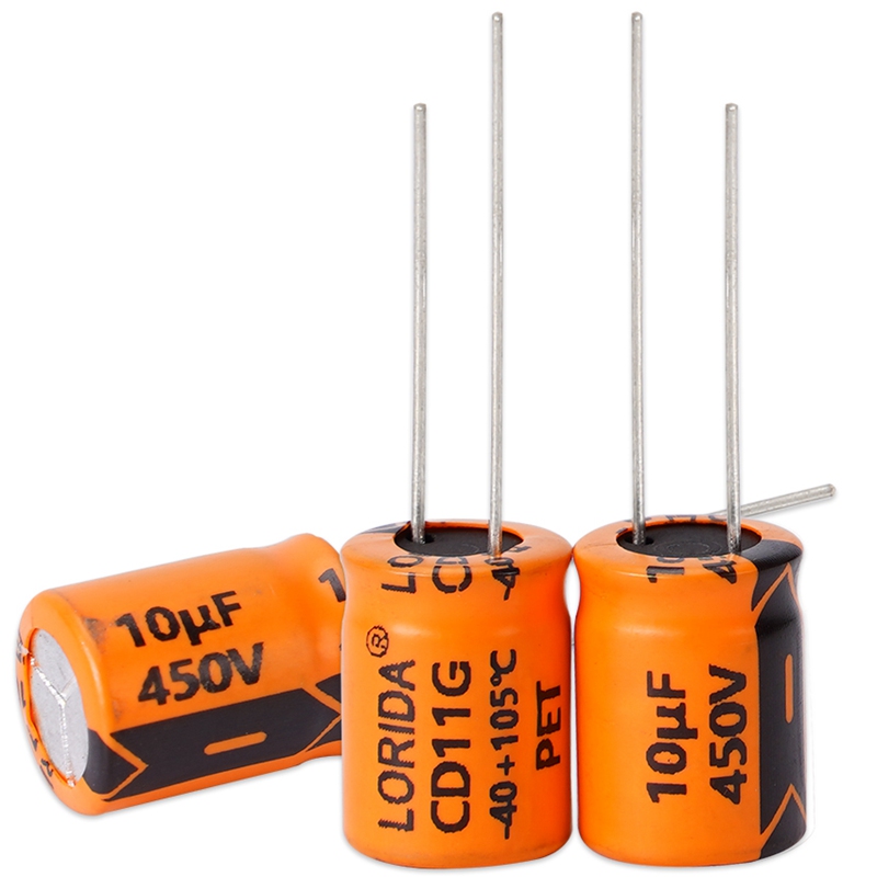 10UF 450V Radial Aluminum Electrolytic Capacitor