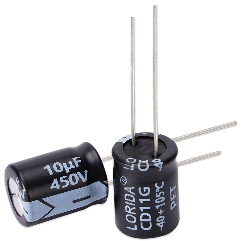 10UF 450V Radial Aluminum Electrolytic Capacitor