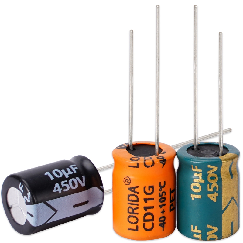 10UF 450V Radial Aluminum Electrolytic Capacitor