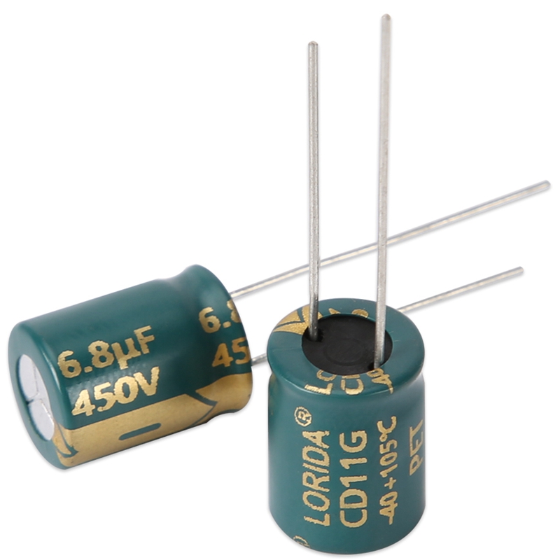 6.8UF 450V Radial Aluminum Electrolytic Capacitor