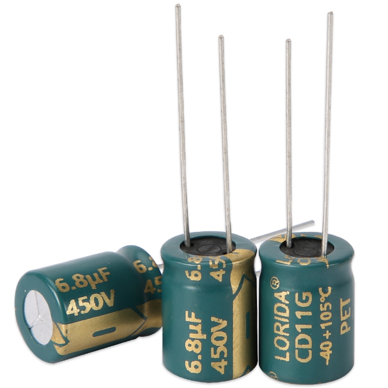 6.8UF 450V Radial Aluminum Electrolytic Capacitor