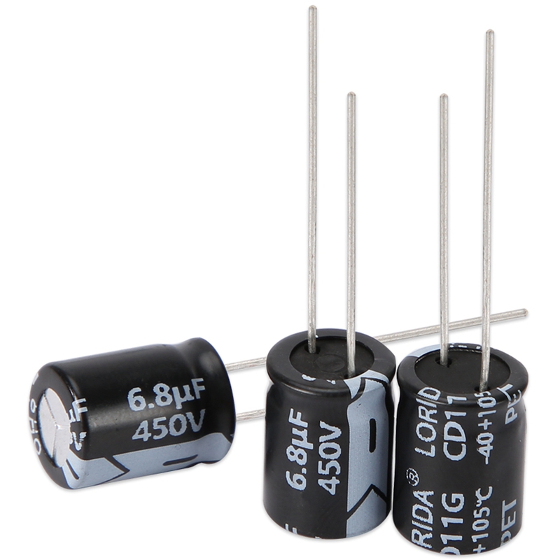 6.8UF 450V Radial Aluminum Electrolytic Capacitor