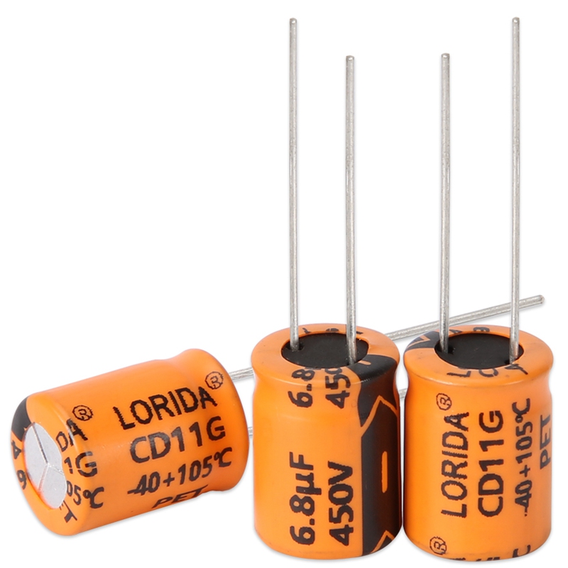 6.8UF 450V Radial Aluminum Electrolytic Capacitor