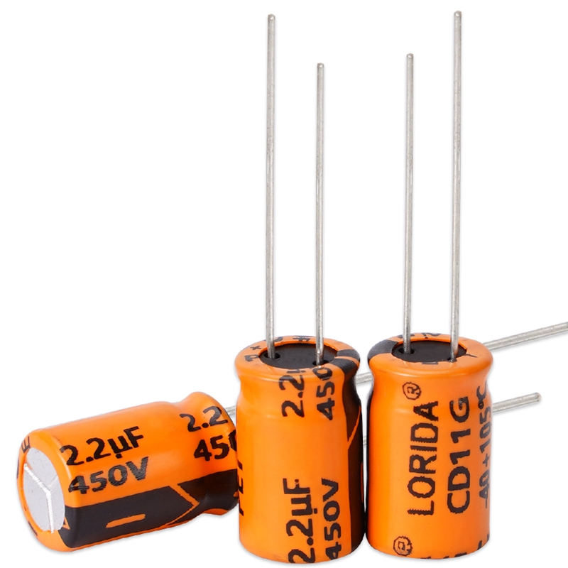 2.2UF 450V Radial Aluminum Electrolytic Capacitor