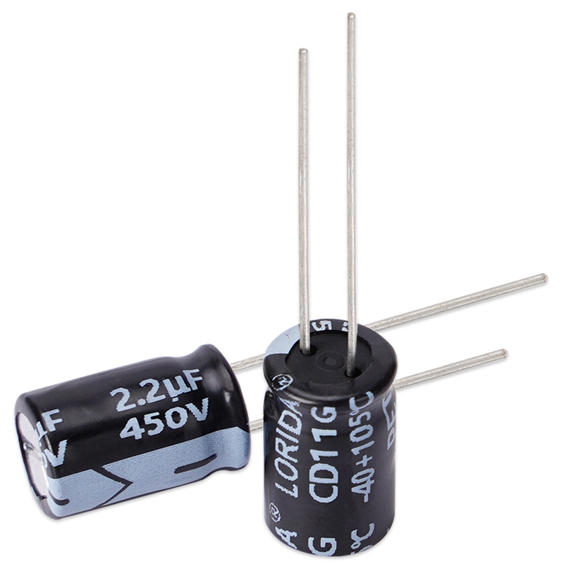 2.2UF 450V Radial Aluminum Electrolytic Capacitor