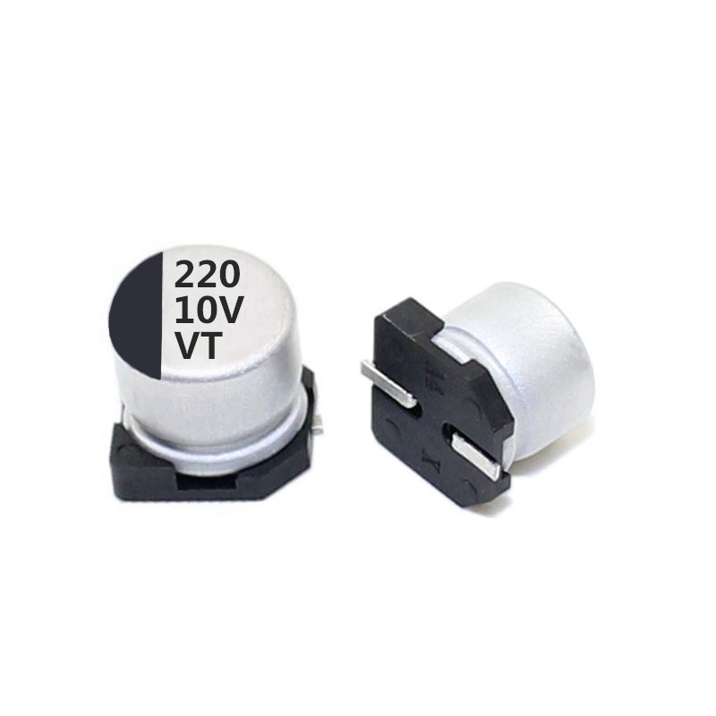 220UF 10V SMD aluminum electrolytic capacitor