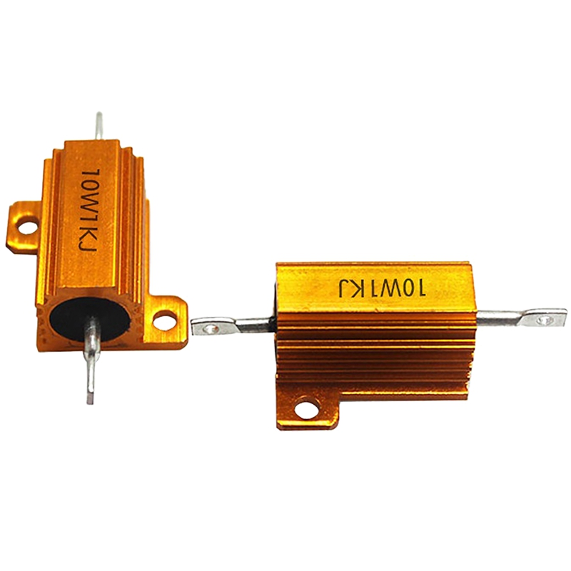 10W RX24 Gold Aluminum Shell Resistor