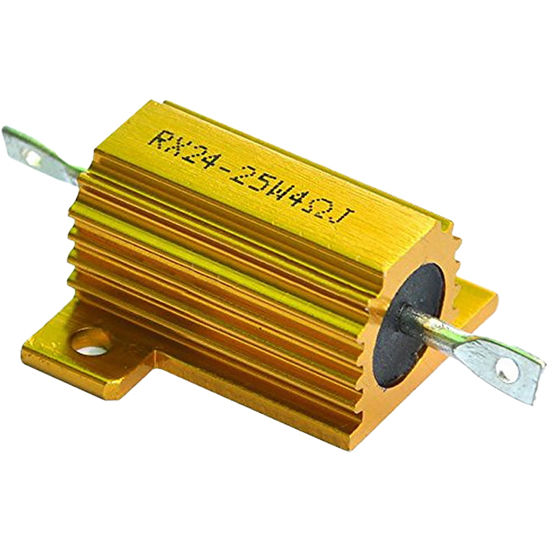 25W RX24 Gold Aluminum Shell Resistor