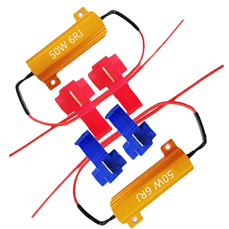 50W RX24 Gold Aluminum Shell Resistor