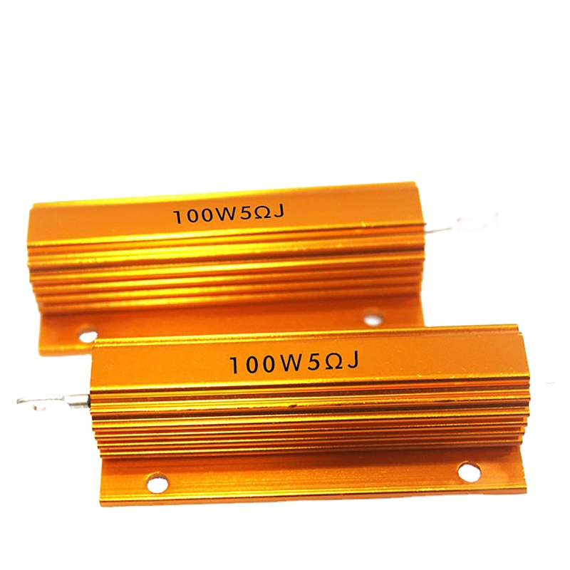 100W RX24 Gold Aluminum Shell Resistor