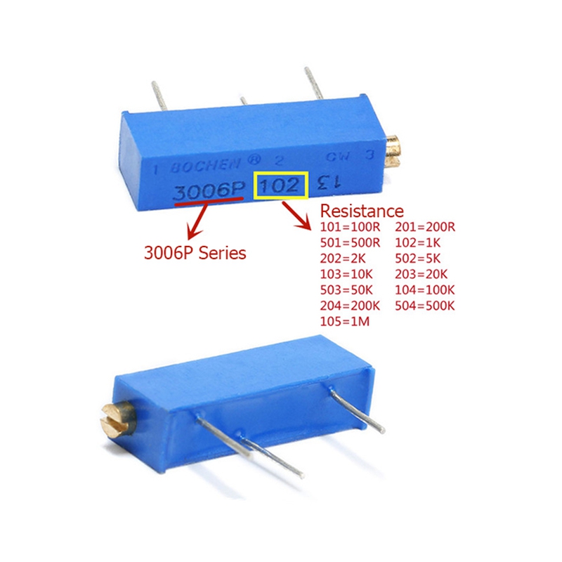 3006P Variable resistor/ Trimming Potentiometer